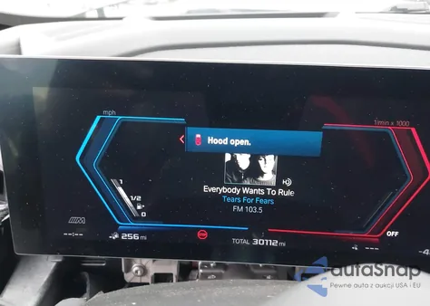 2024 BMW Xm z USA, uszkodzony, nr VIN 5YM23CS00R9U25670